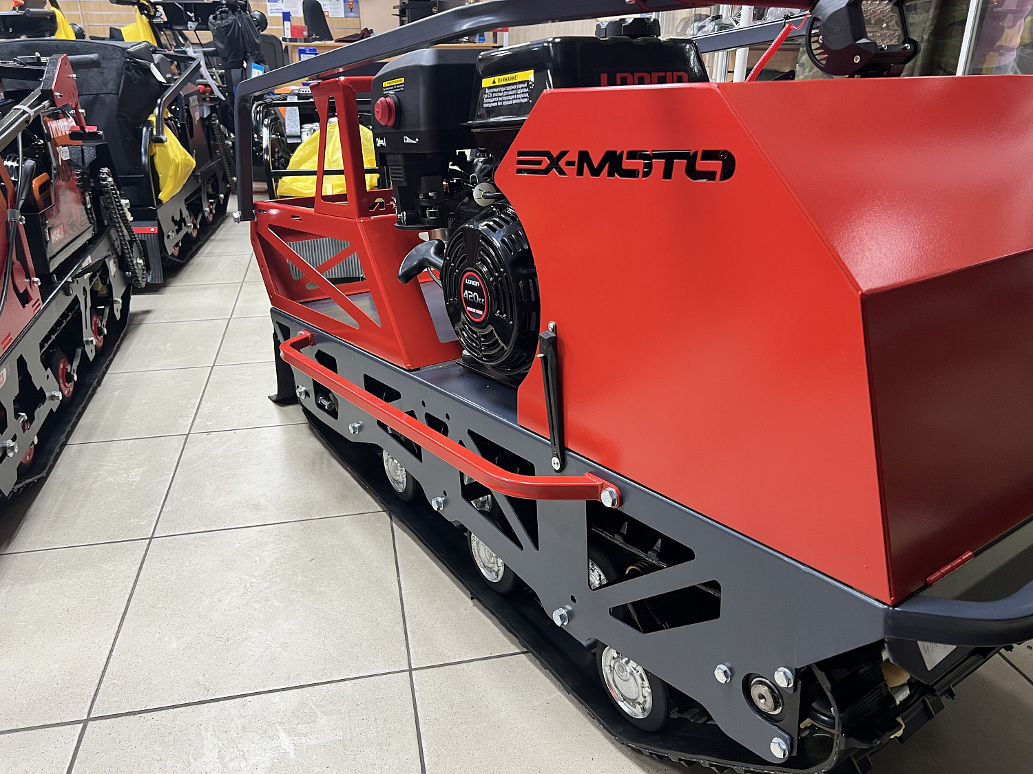 Мотобуксировщик EX-MOTO SNOWDOG S500 15л.с в Долгопрудном