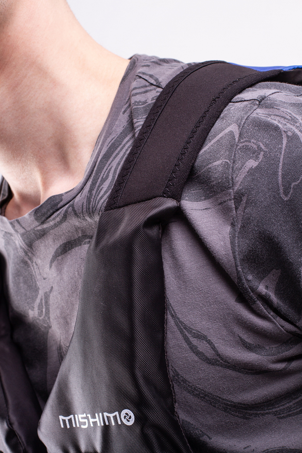 Жилет спасательный MISHIMO PRO Премиум качества Черно-синий в Долгопрудном