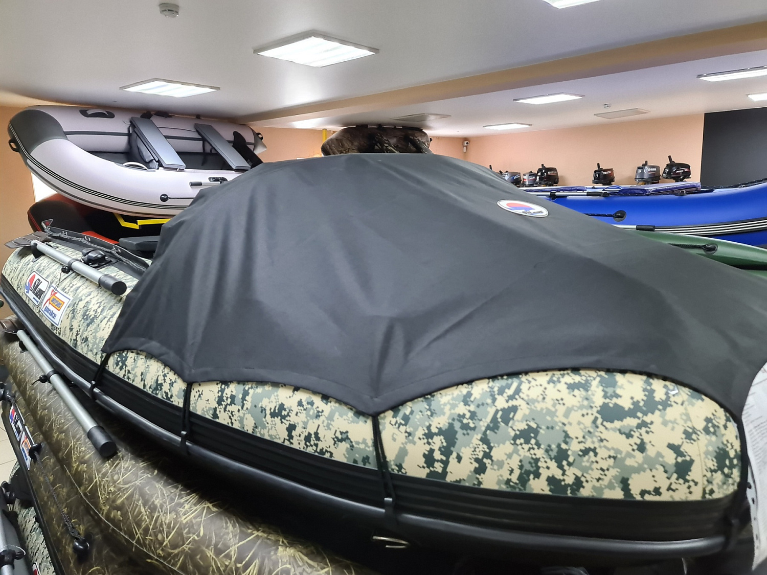 КОМПЛЕКТ НОСОВОГО ТЕНТА К ЛОДКЕ SMARINE AIR MAX 360 ЧЕРНЫЙ в Долгопрудном