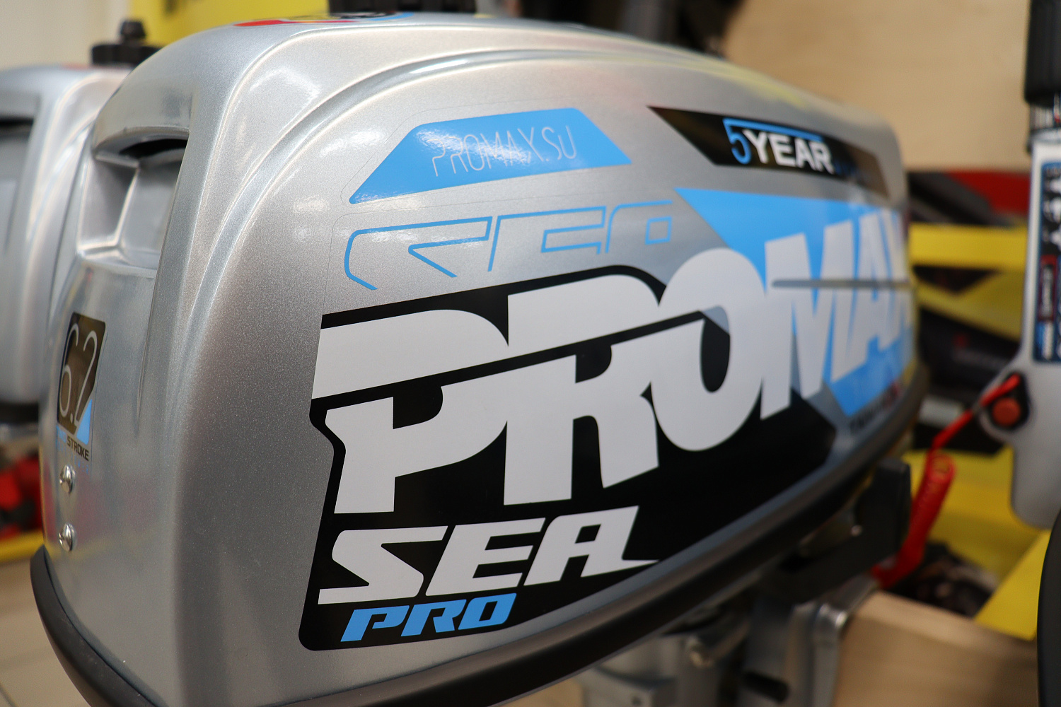 Лодочный мотор PROMAX SP6.2FHS (внешний бак 12 л) в Долгопрудном