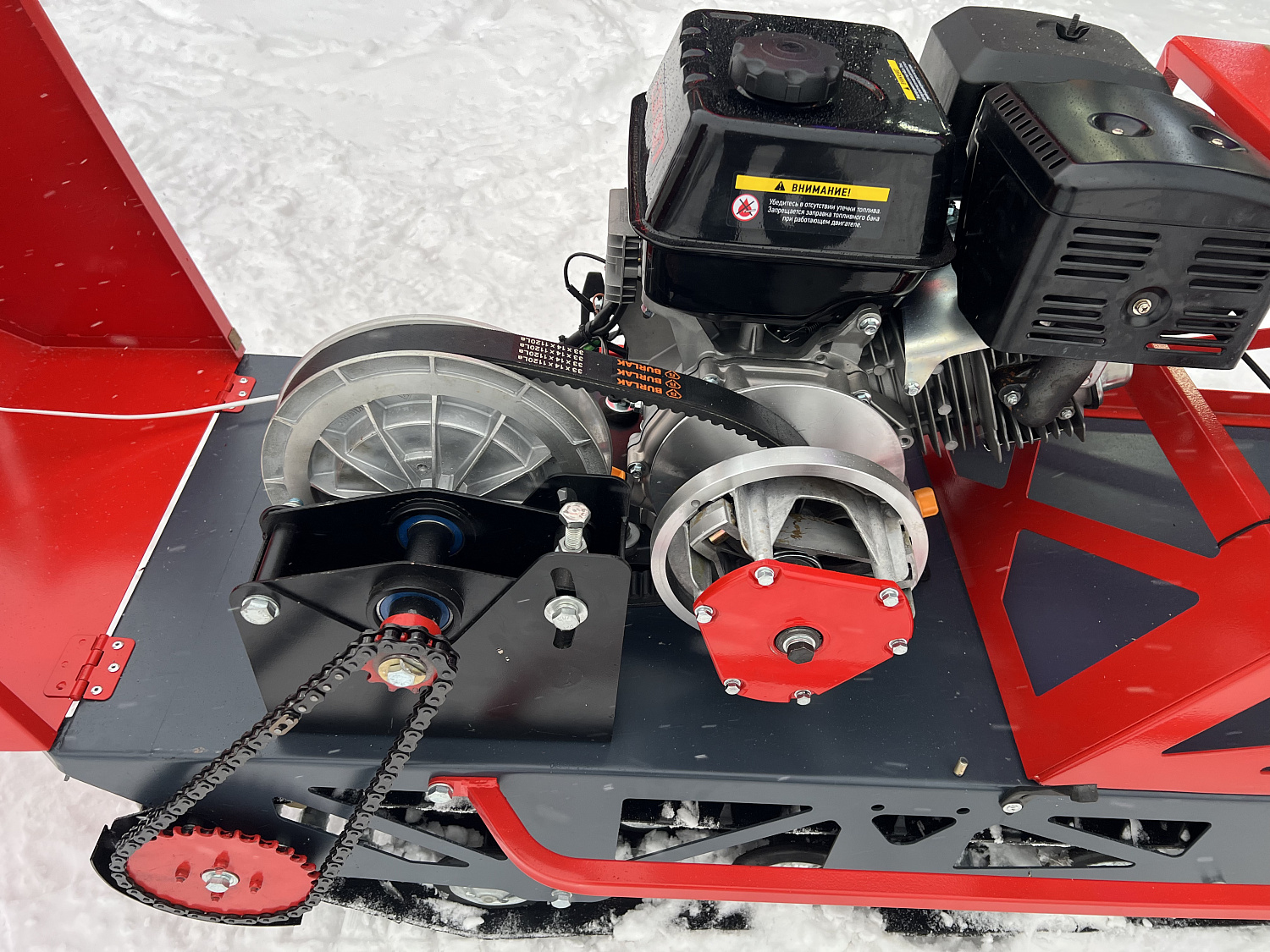 Мотобуксировщик EX-MOTO SNOWDOG S500 15л.с в Долгопрудном