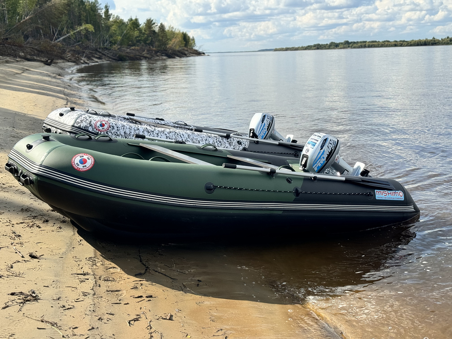 Лодка MISHIMO BIG FLOOR 440 в Долгопрудном