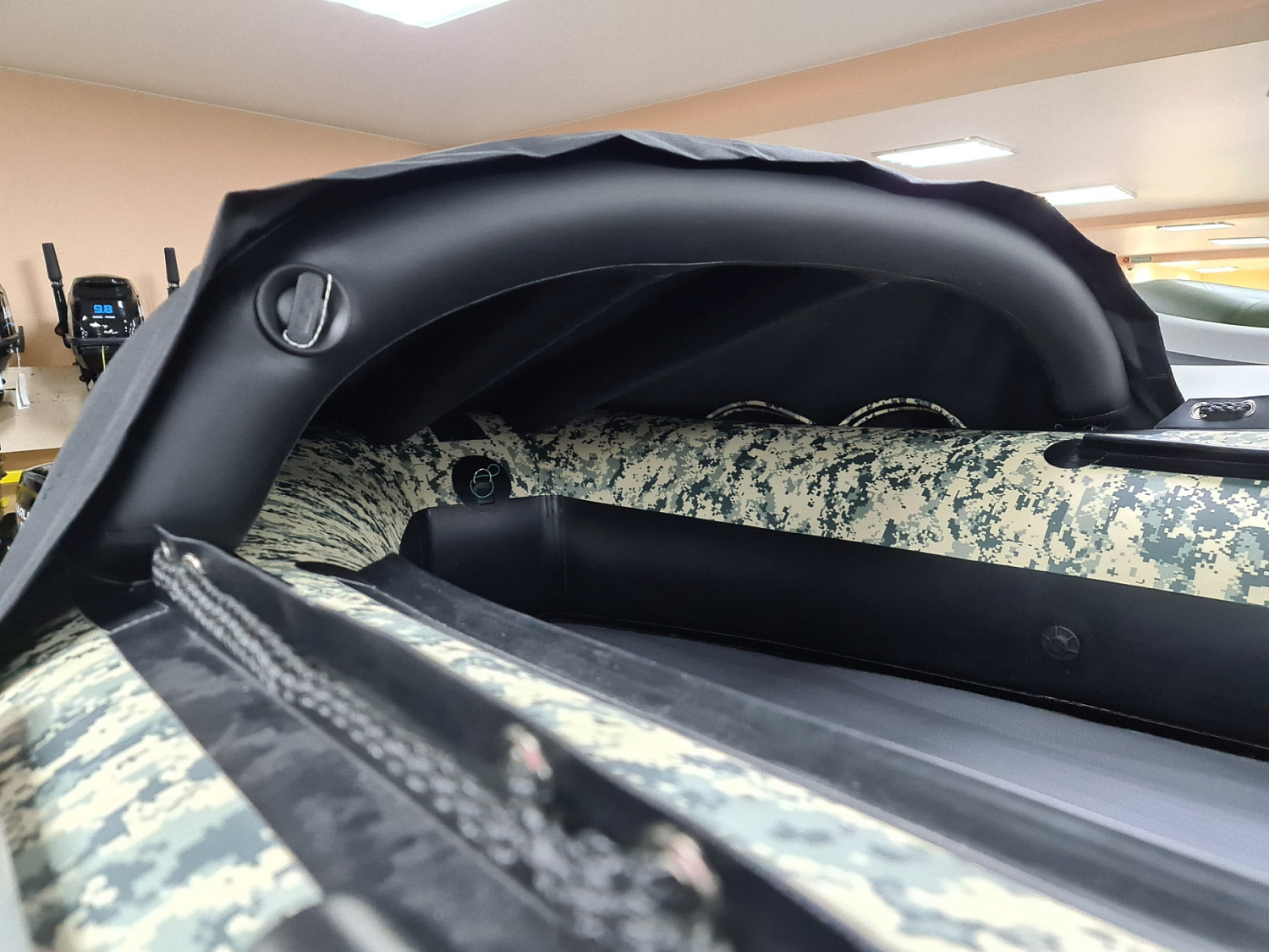 КОМПЛЕКТ НОСОВОГО ТЕНТА К ЛОДКЕ SMARINE AIR MAX 360 ЧЕРНЫЙ в Долгопрудном