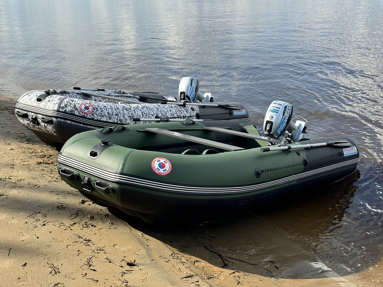 Лодка MISHIMO BIG FLOOR 400 в Долгопрудном