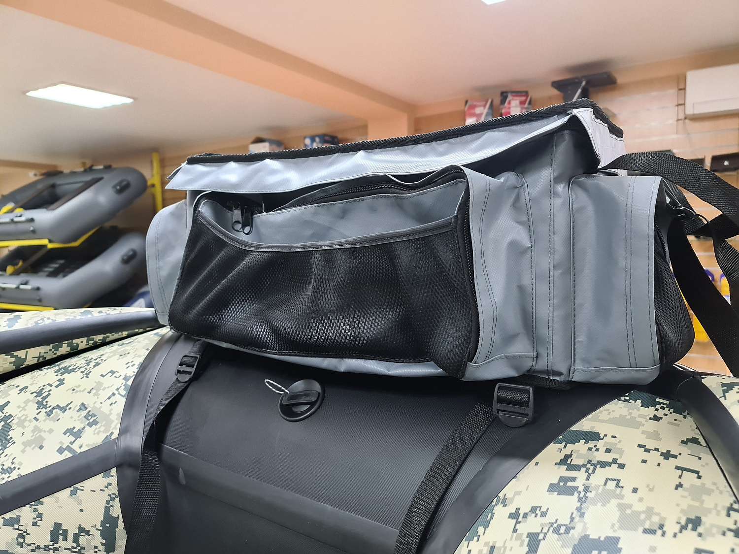 СУМКА ЛЮКС НА БАЛЛОН ДЛЯ ЛОДОК ПВХ 50Х25Х25 СМ в Долгопрудном