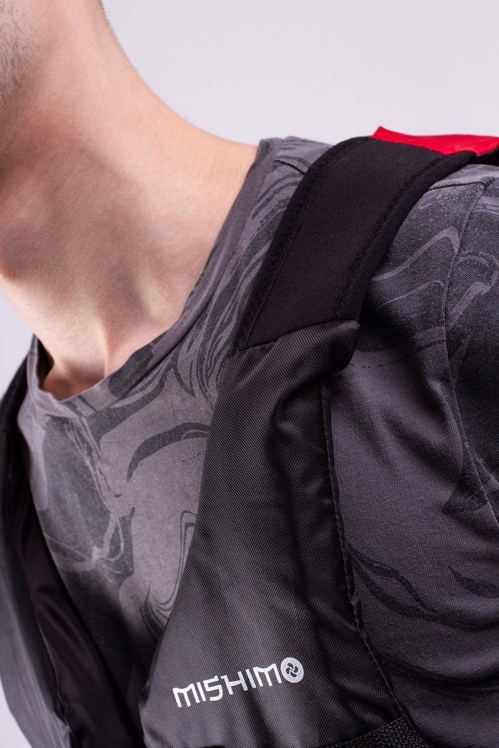 Жилет спасательный MISHIMO PRO Премиум качества Черно-красный в Долгопрудном